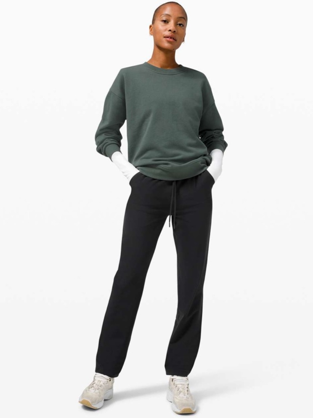Lululemon Keep Moving High Rise Full Length Pant Black size 4